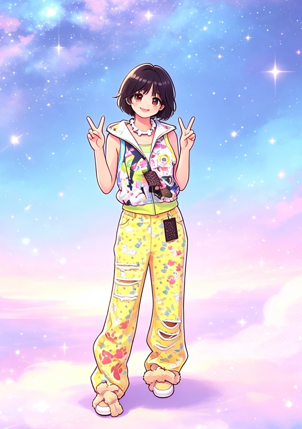 黄灿灿  生成一张卡通图预热一下其实还蛮好看的诶 