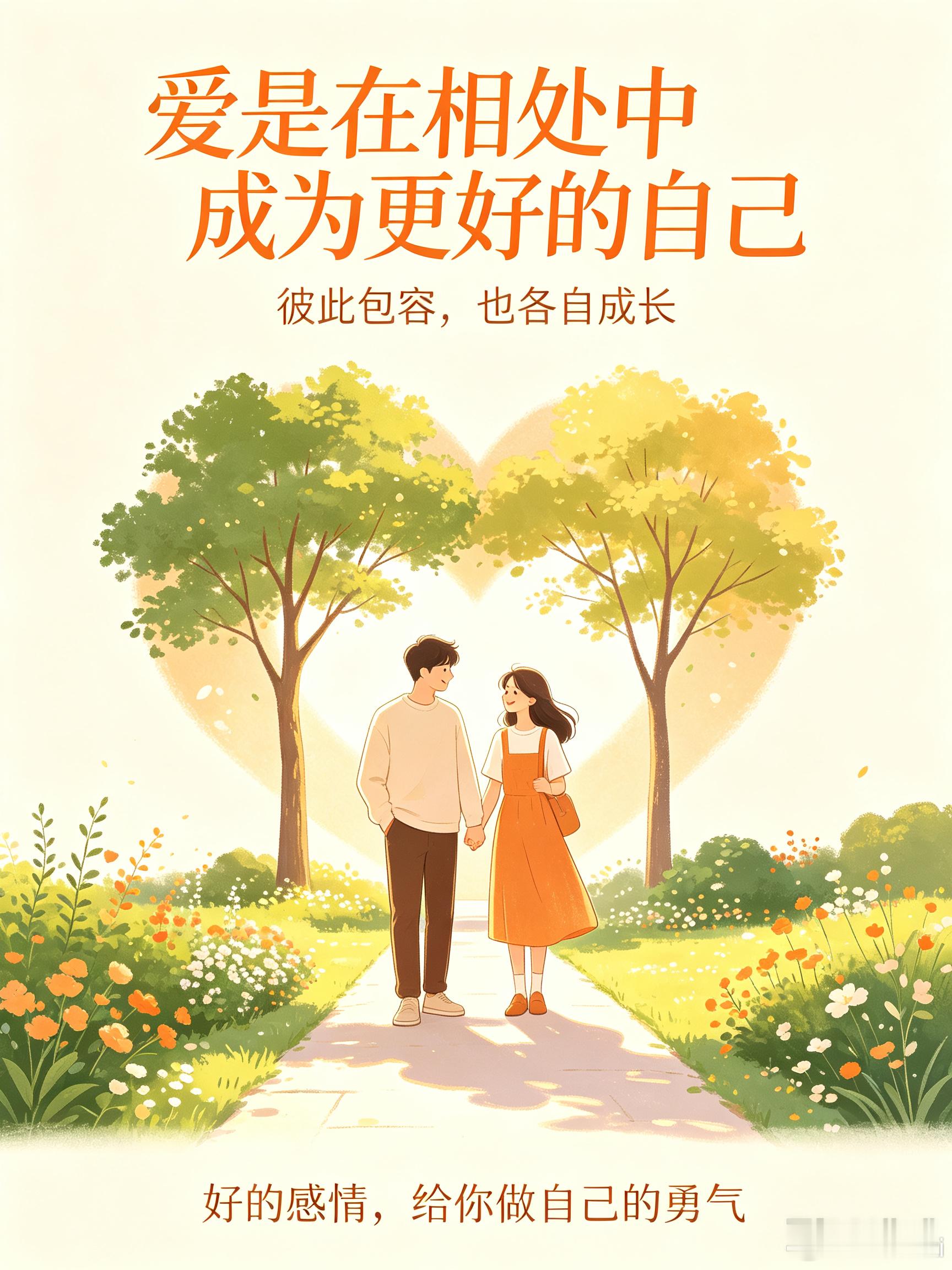 爱是在相处中成为更好的自己情感热点创作激励计划很多人误以为爱就是遇见一个完美的人