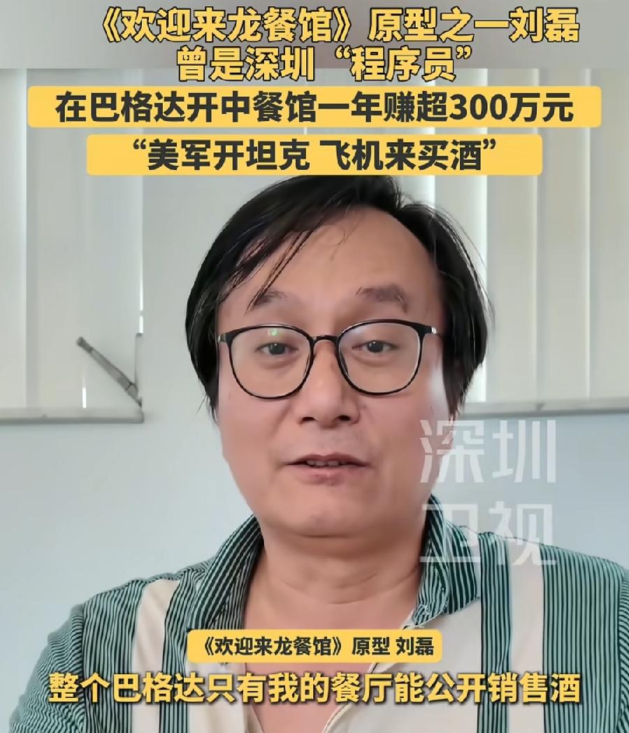 龙餐馆2位原型人物介绍：
1、刘磊，55 岁， 中国龙餐馆片名来源，低档中餐馆，