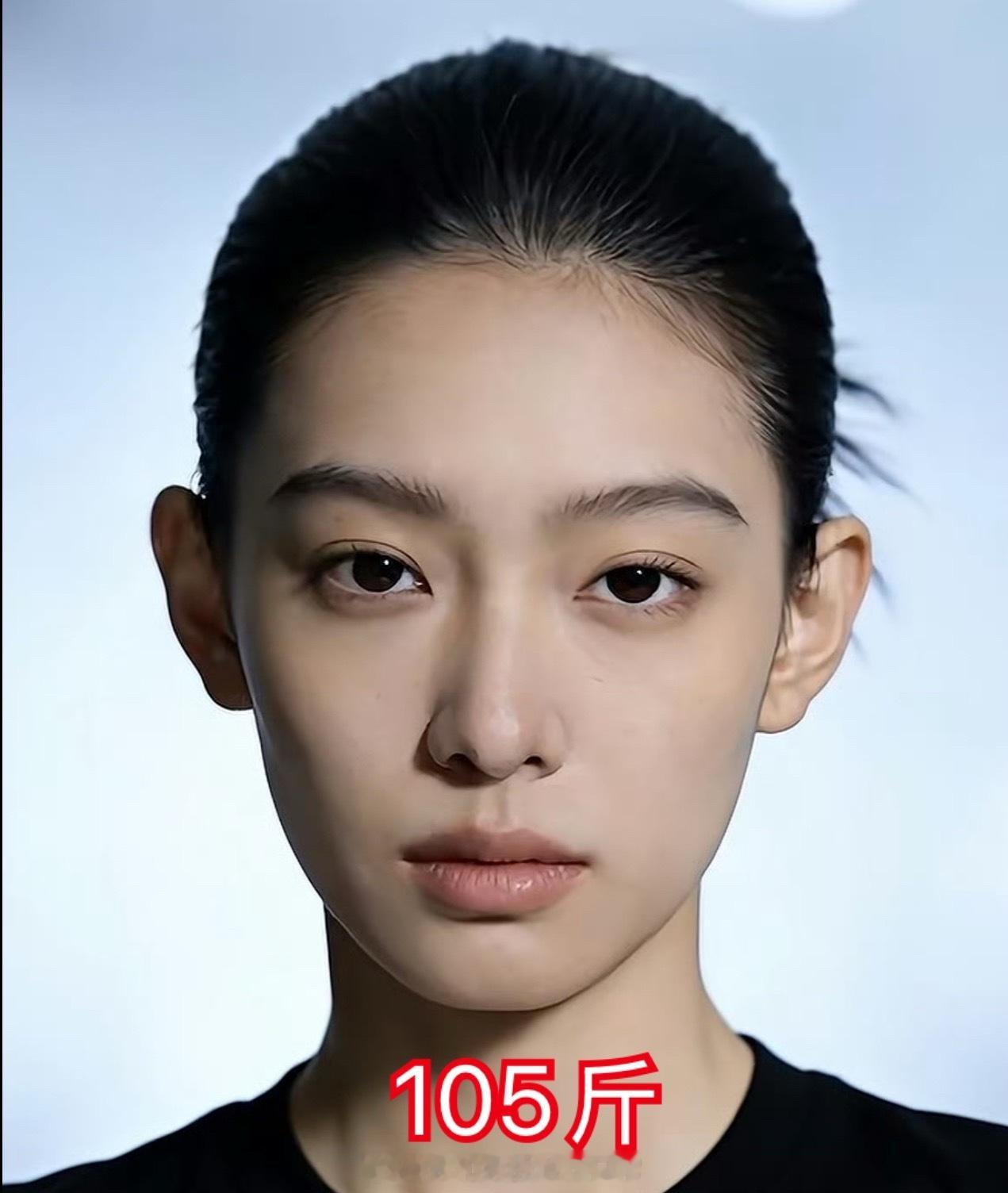 长胖30斤对面部改变有多大可是我觉得长30斤之后是最好看的啊！没人觉得太瘦凹陷易