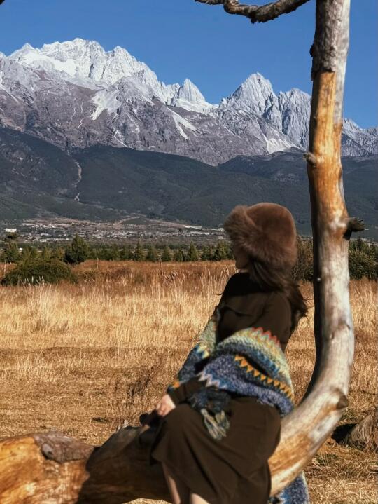 丽江 偶遇一个拍照牧场