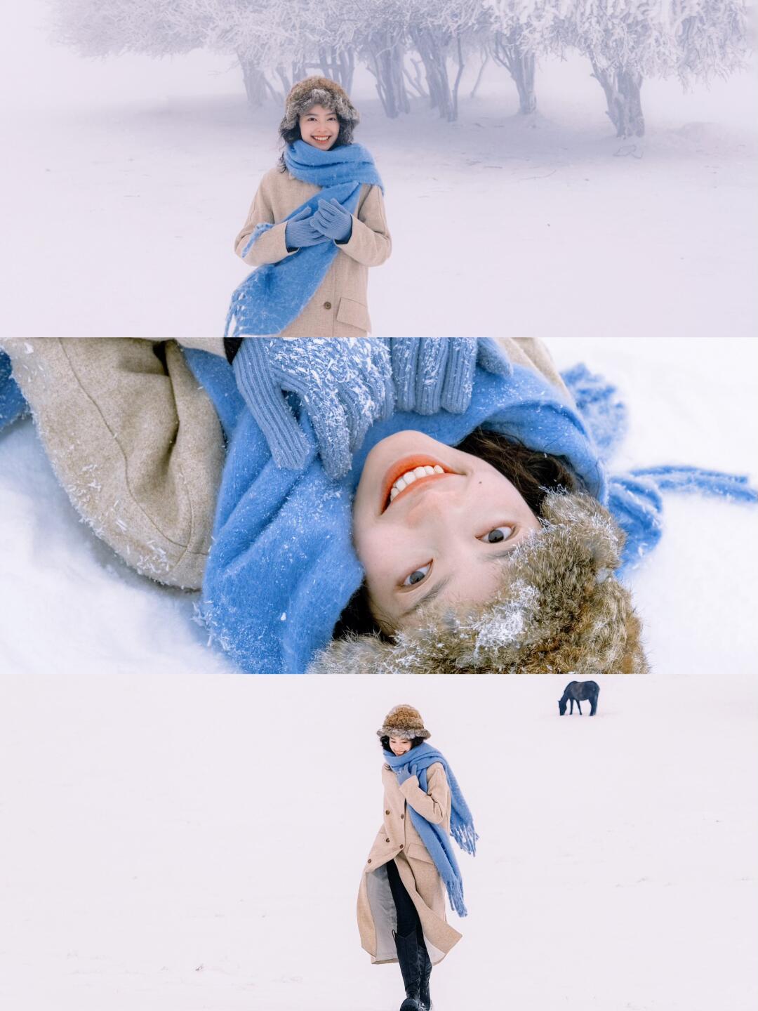 冬天就是要看雪呀，这样拍更出片！