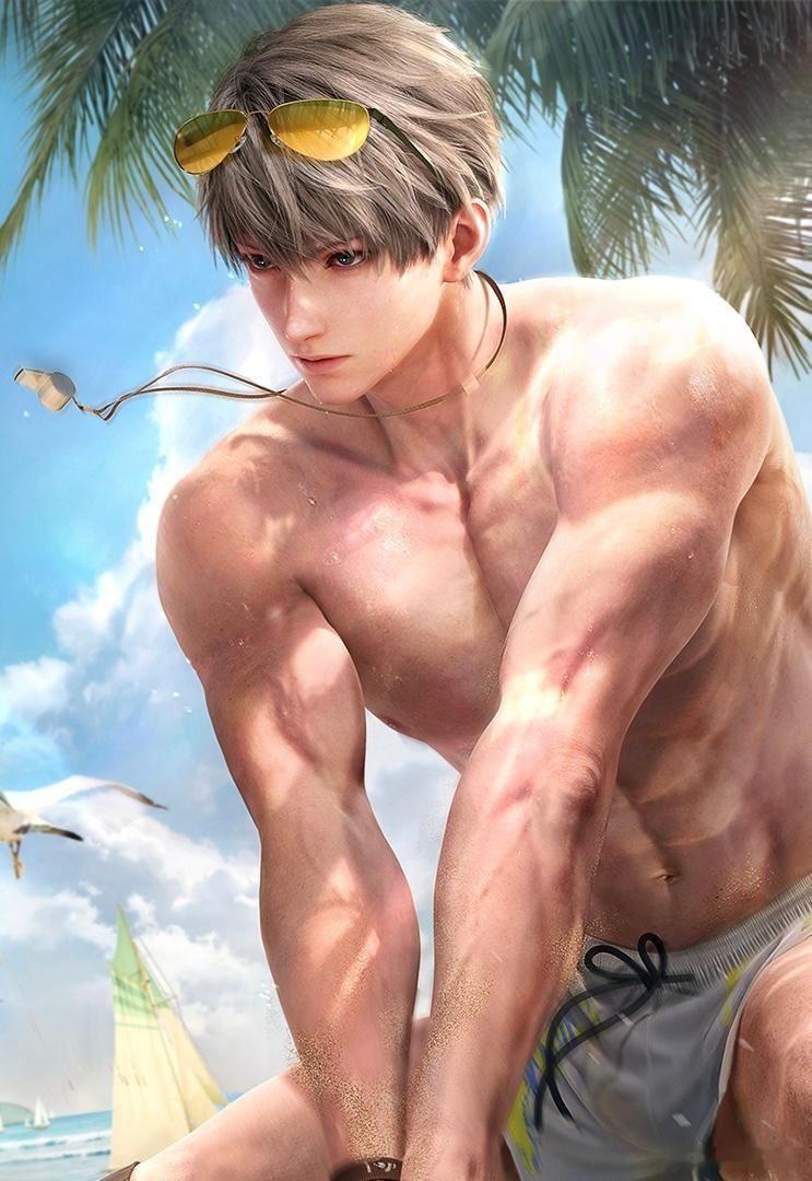 沈星回 🏐恋与深空 运动男神无论做什么都会做的特别棒的沈星回谁懂这个充满侵略性