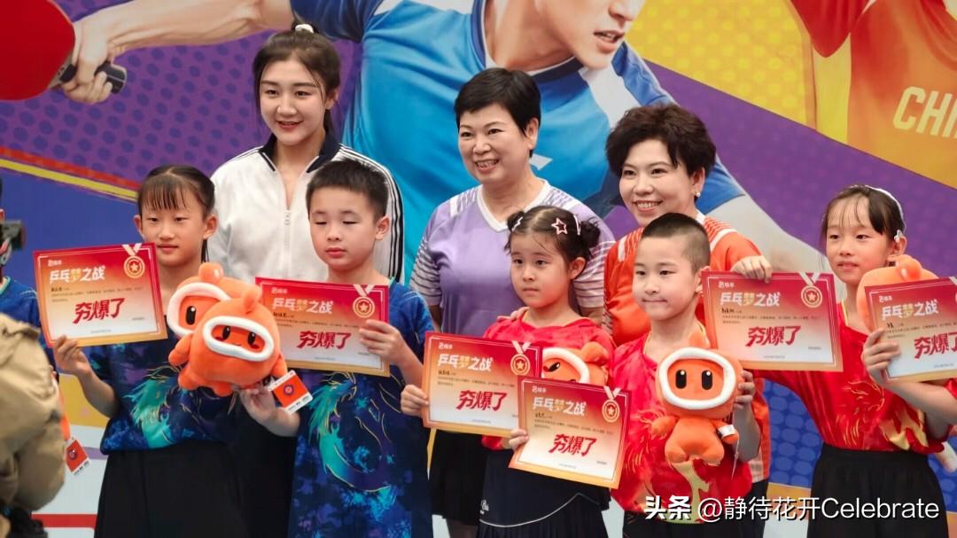 乒乓梦之战今晚开战，好热闹呀，奥运女单卫冕冠军陈梦领衔，63岁的倪夏莲老师和53