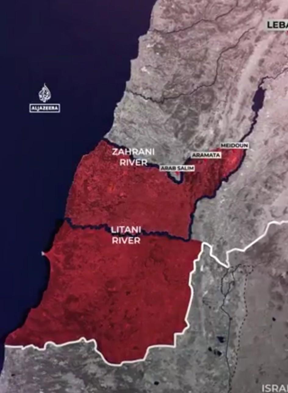 新闻快讯——以色列向黎巴嫩南部居民发布新的强制疏散令。新的撤离区域延伸至扎赫拉尼