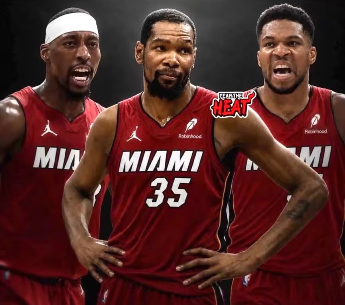 据美媒The HEAT Realm报道，迈阿密热火有意尝试交易引进凯文·杜兰特，