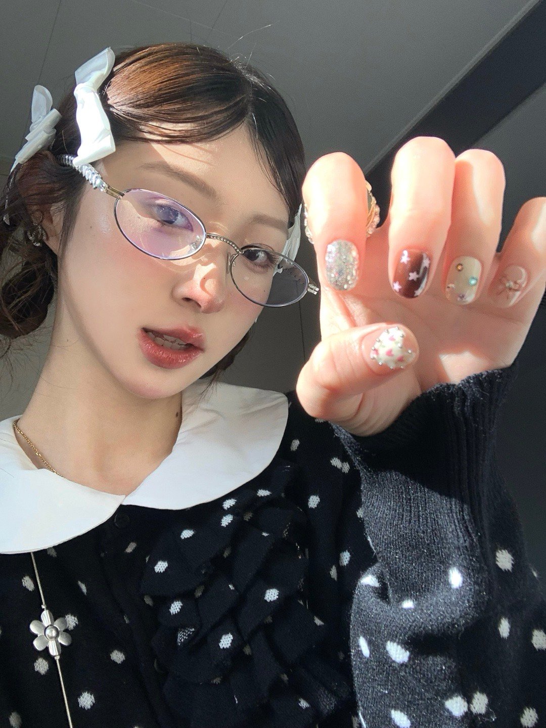 每次做美甲都很有自己的风格🐶🐾 ​​​