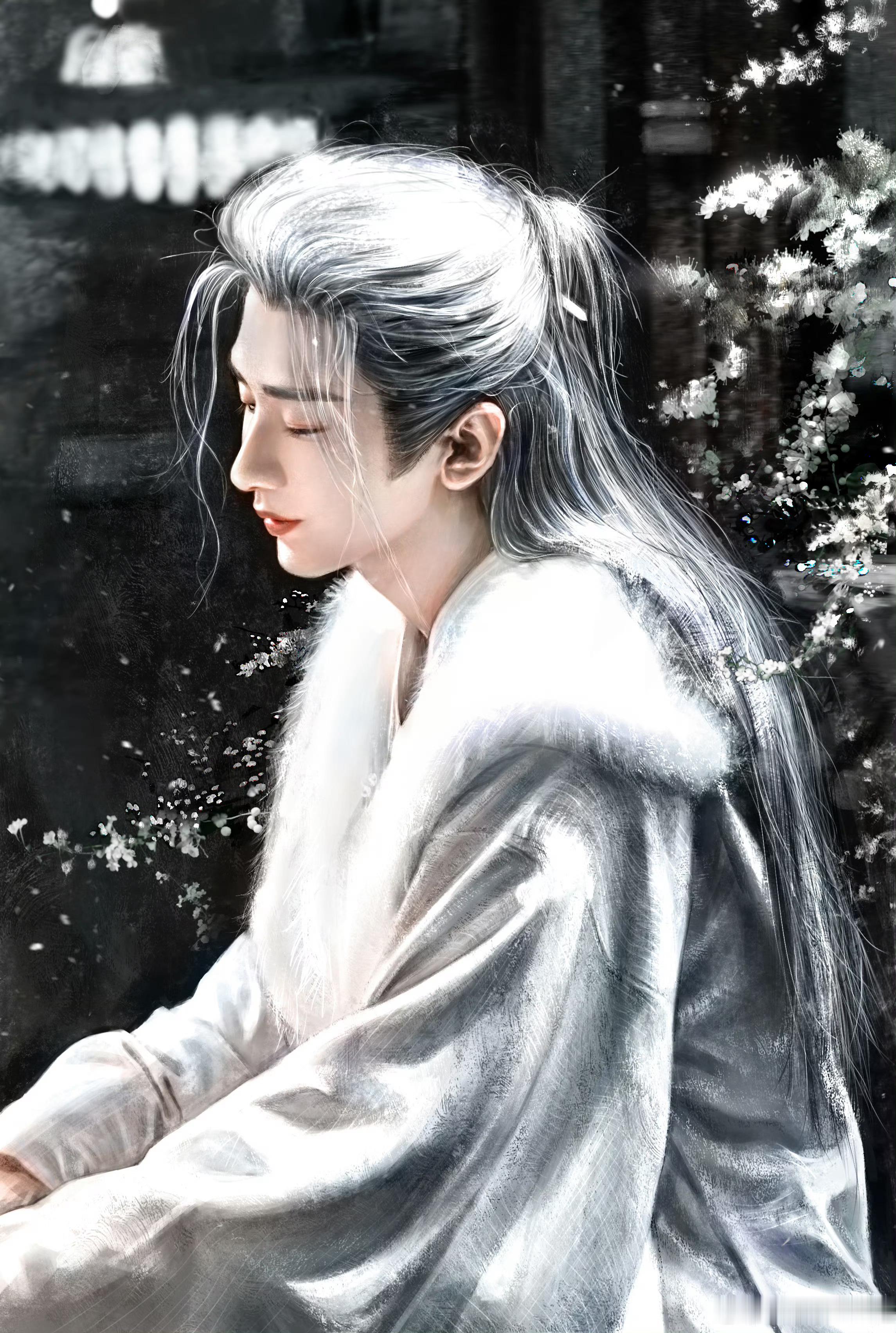 活灵活现，栩栩如生！好美的谢淮安！产出大大的手太巧了，画的真好啊！ 