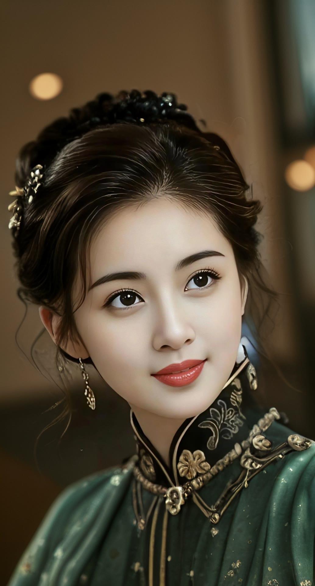 古风美人，典雅妆容，韵味十足！