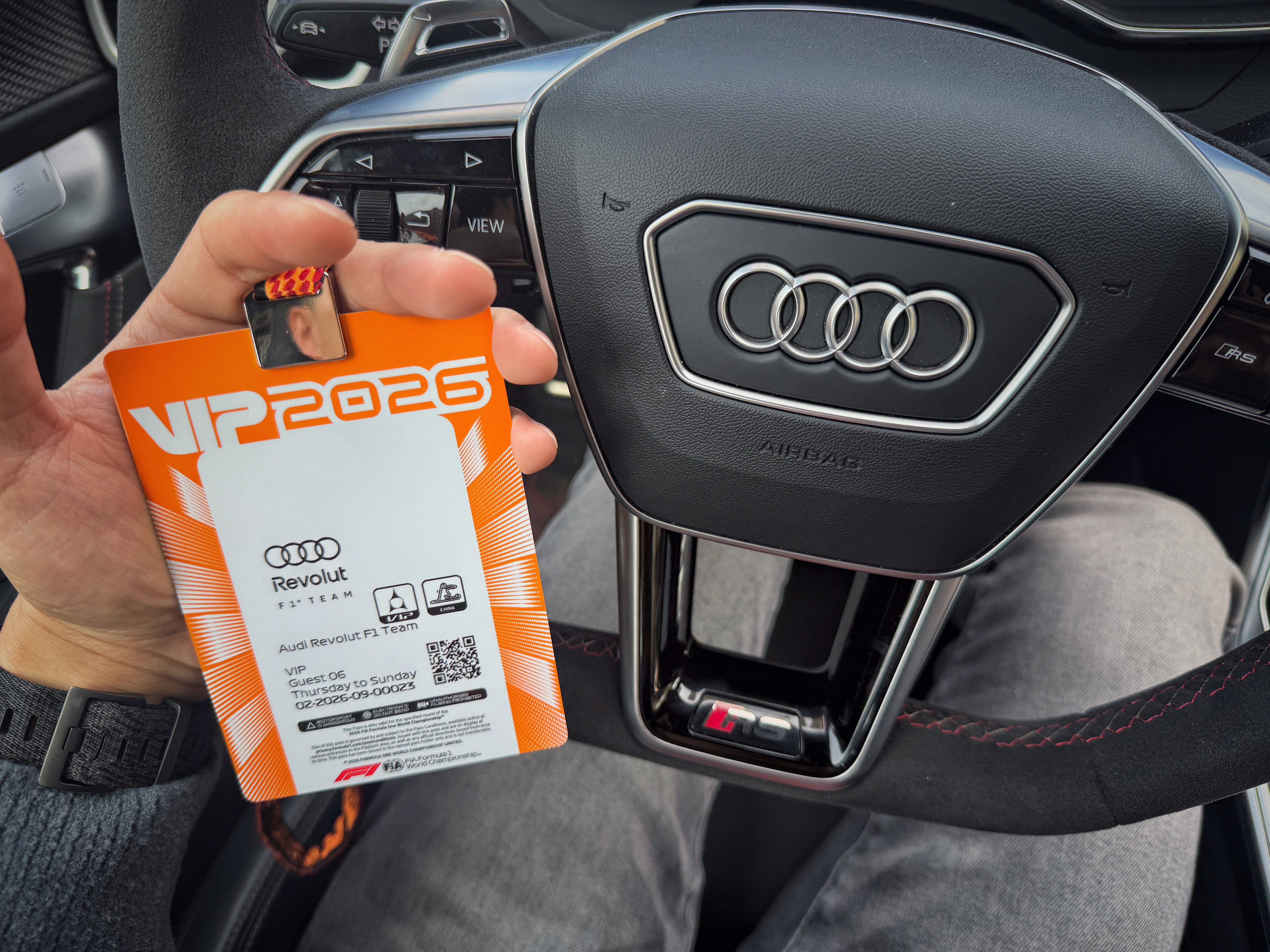 那我开始啦欣哲频道F1奥迪