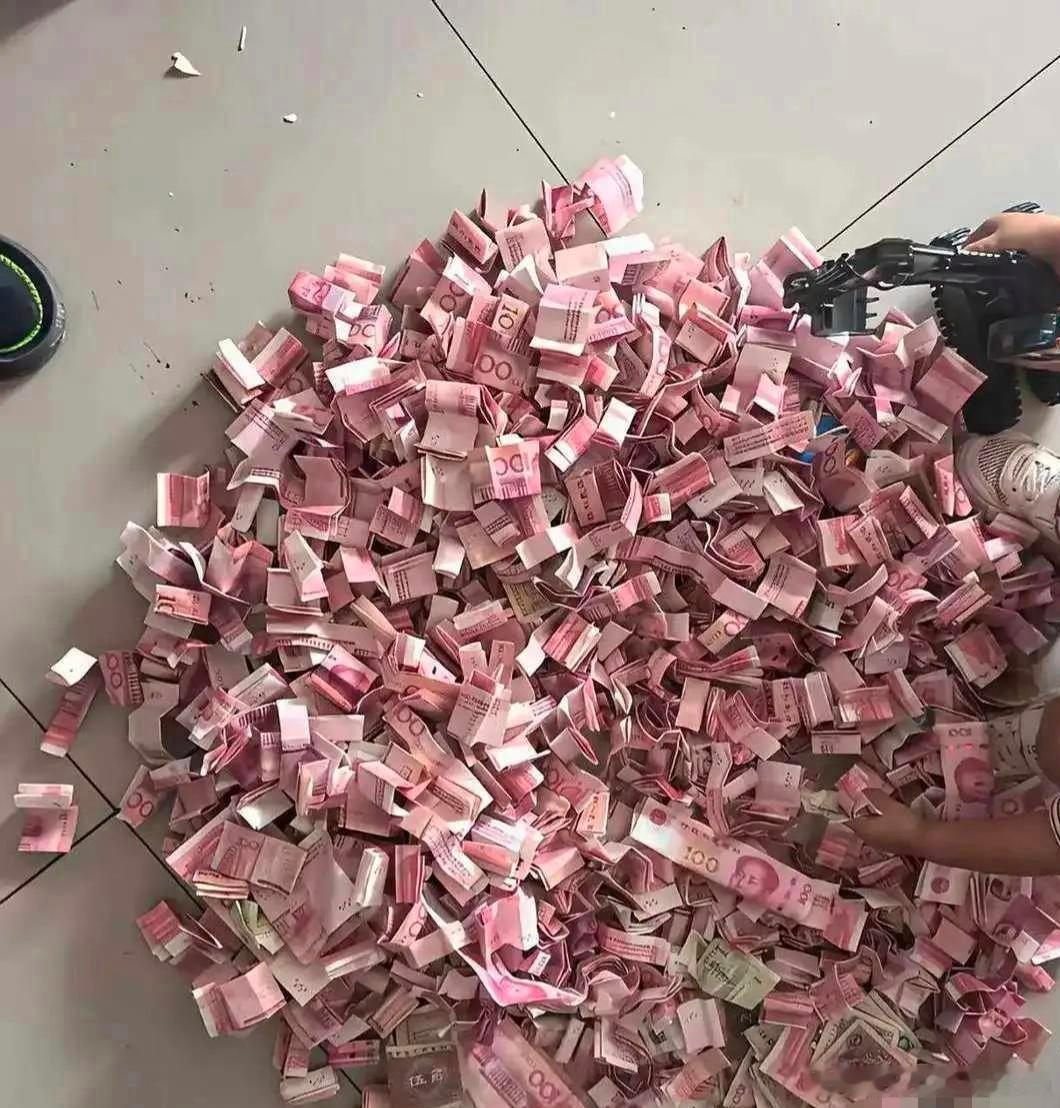 我的天啊这是存了多久的存钱罐出来的钱啊 