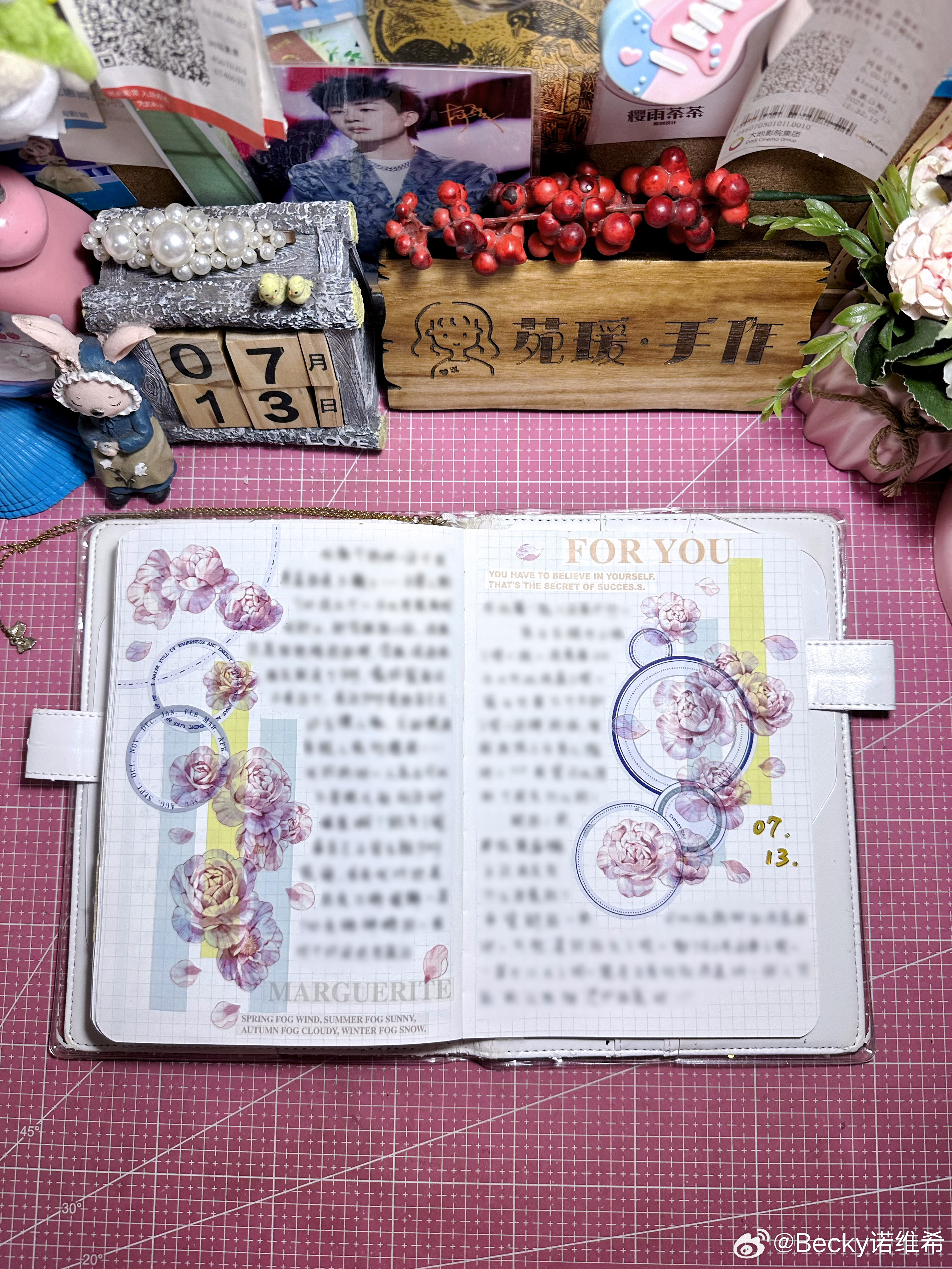 【📕 每日手帐日记 📝】🌖🌗🌘🌑🌒🌓🌔🌕🔮 DAY 194