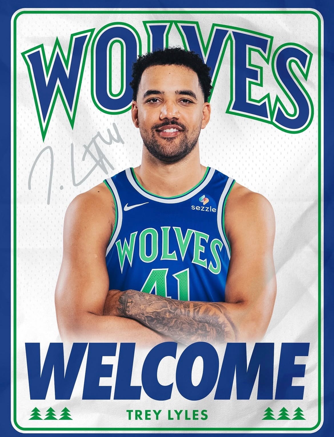 重返NBA！森林狼和莱尔斯签下一份一年合同✍️莱尔斯去年加盟了西甲的皇马俱乐部，