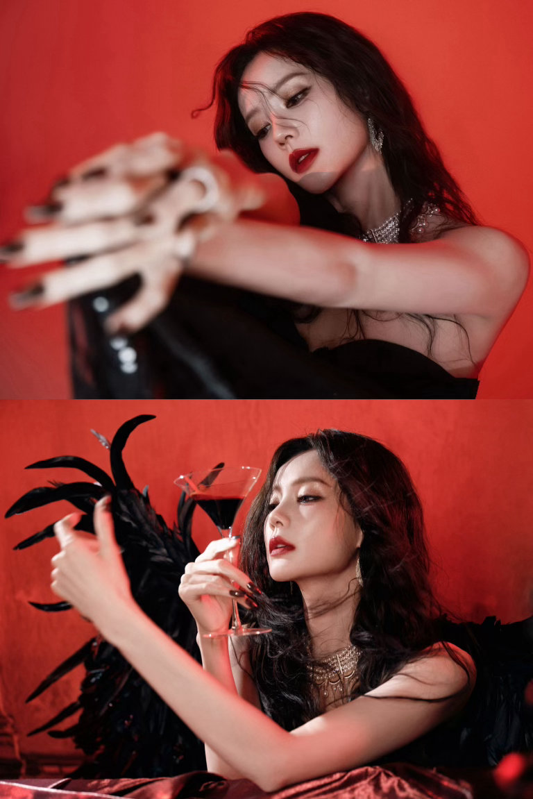 对李一桐的美貌有了实感李一桐女王风女王风造型让李一桐的颜值优势尽数展现，流畅轮廓