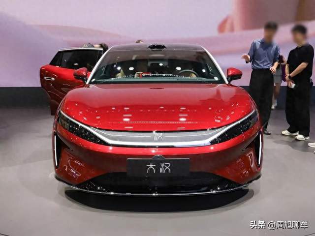 成都车展预售｜大汉EV 24.99万起，800V闪充续航最高1008km