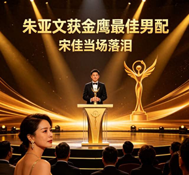 金鹰奖名场面！朱亚文拿下最佳男配，宋佳当场落泪