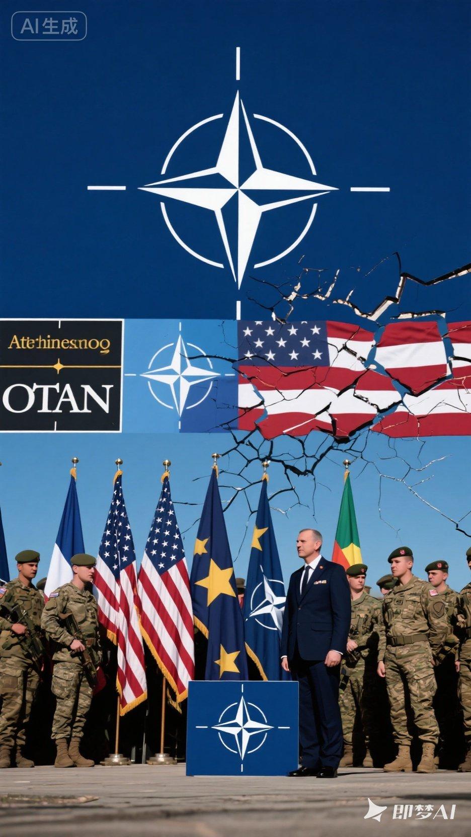 美若退出北约会有何影响
 
美国一旦退出北约 整个欧洲安全架构将被彻底打破 跨大