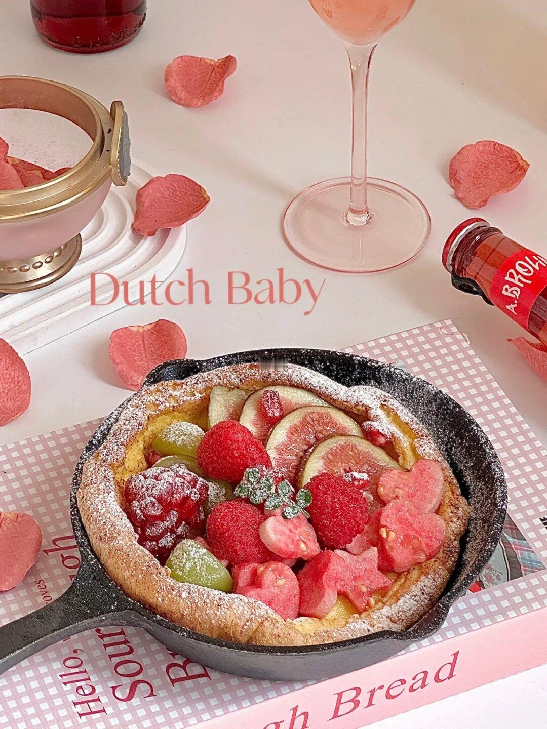 元气早餐｜多彩的水果荷兰松饼&果汁气泡饮🫧