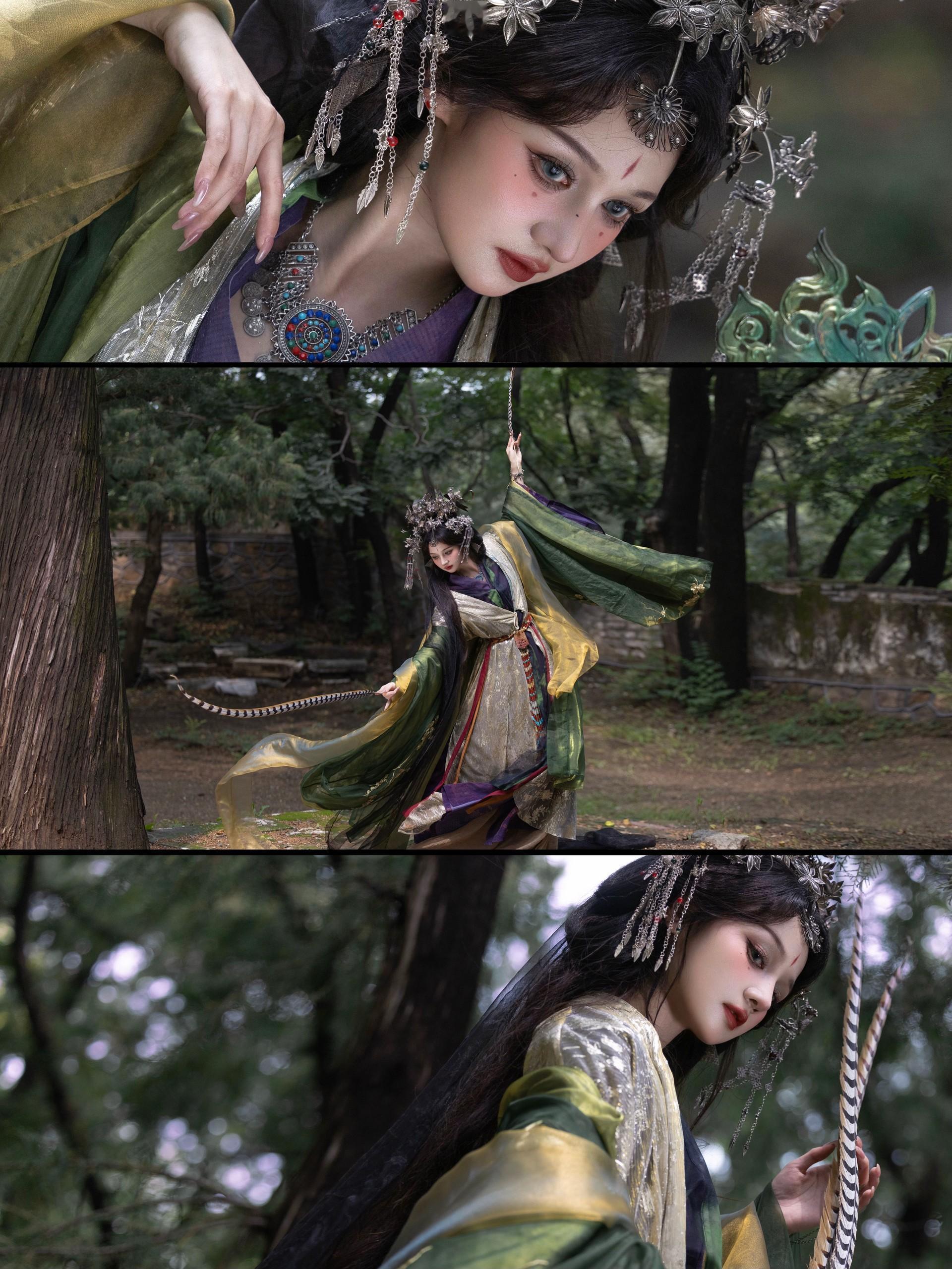 ‘ 我自楚国来、携风与云去 ’。