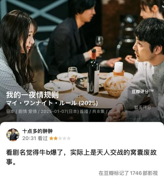 日剧 我的一夜情规则（2025春日剧）