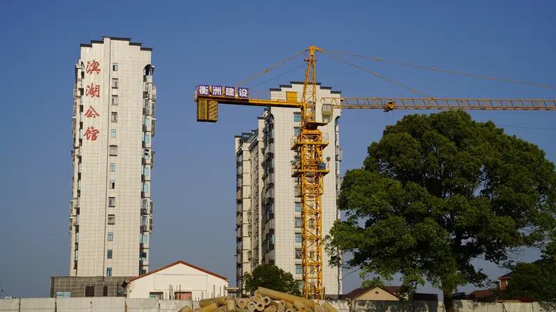 网友实拍闽侯竹岐乡的施工现场还挺有看头。12月16日，泰德能源科技（福建）有限公