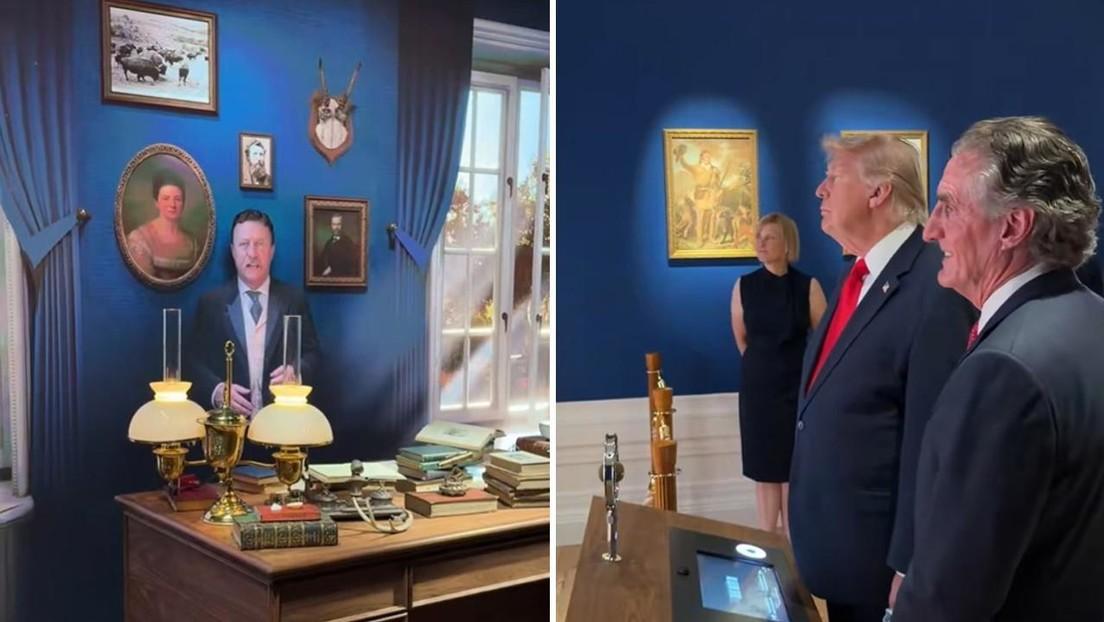 【特朗普与AI的有趣互动：您认为巴拿马运河是您最大的成就吗？】

美国总统唐纳德