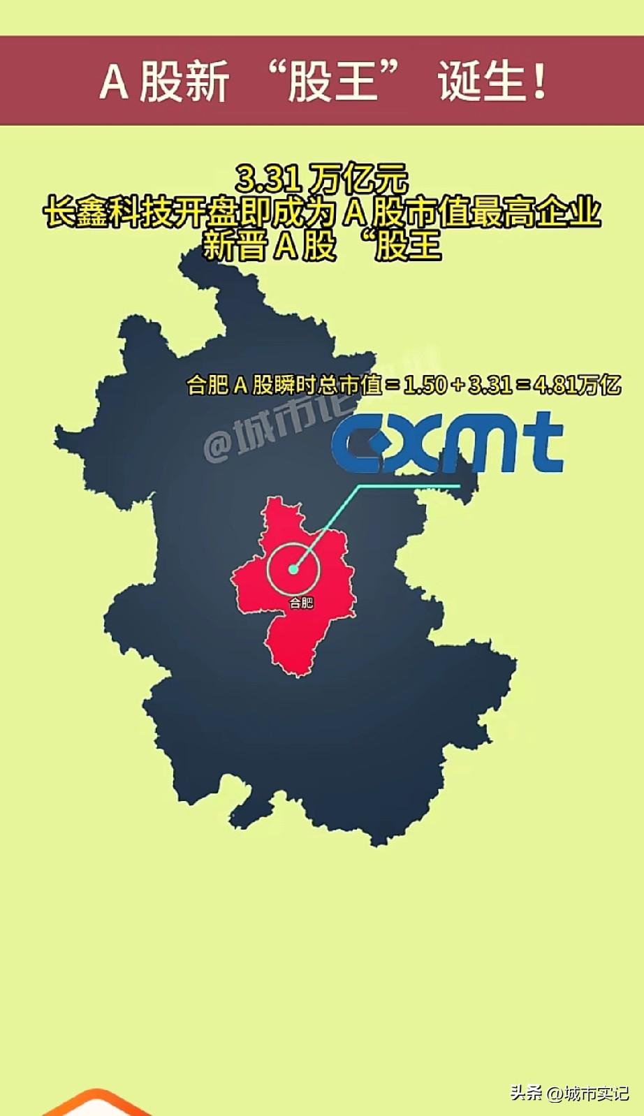 中国最努力的城市合肥，本来存在感很低的省会城市，但是非常踏实肯干，多年前要了中科