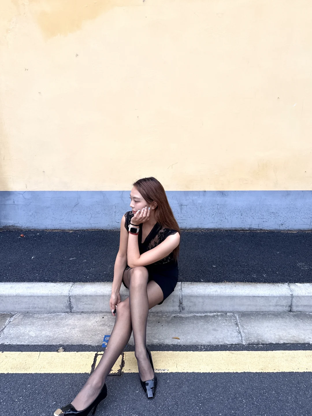 颐和路路边拍照太好看了吧