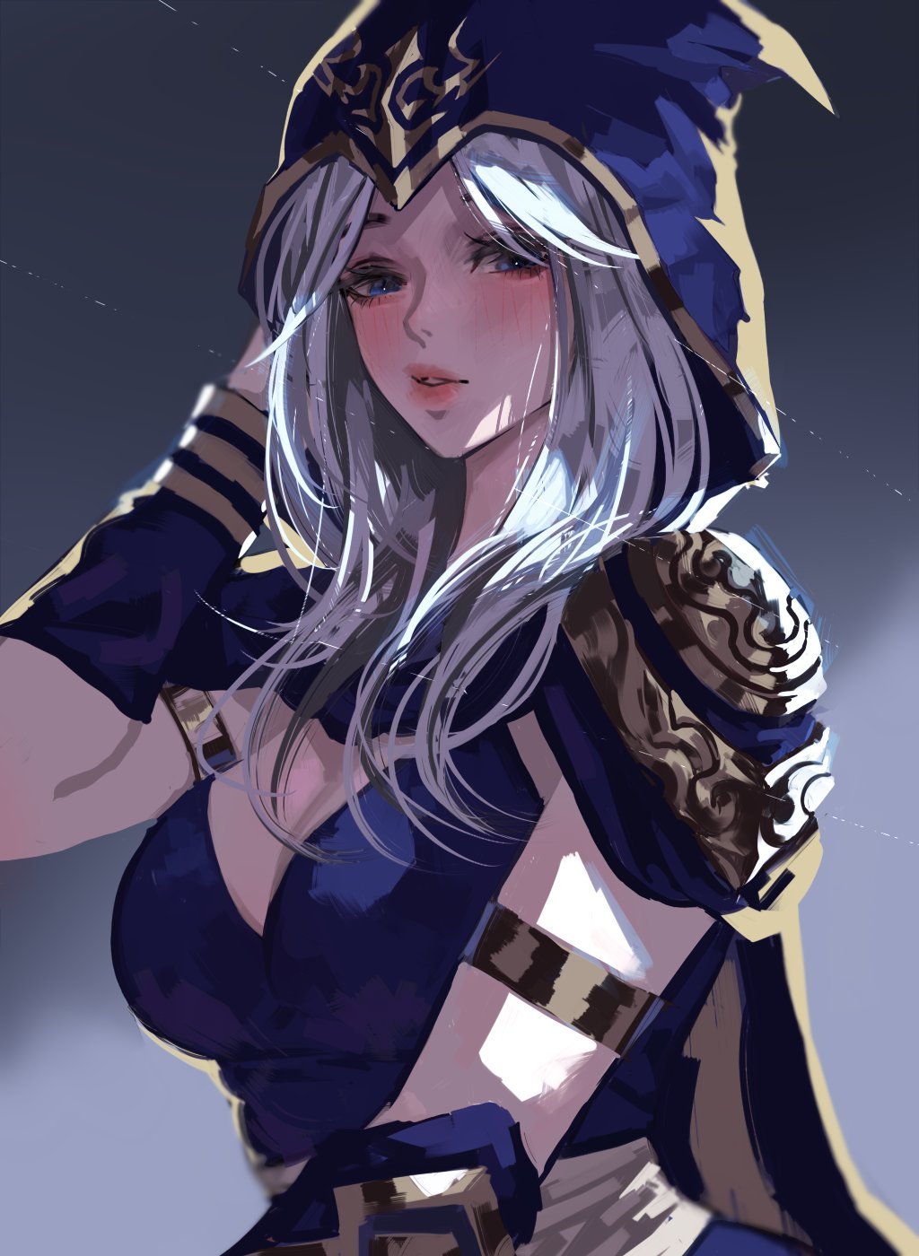 寒冰射手 艾希（cr:gorong_Y）英雄联盟