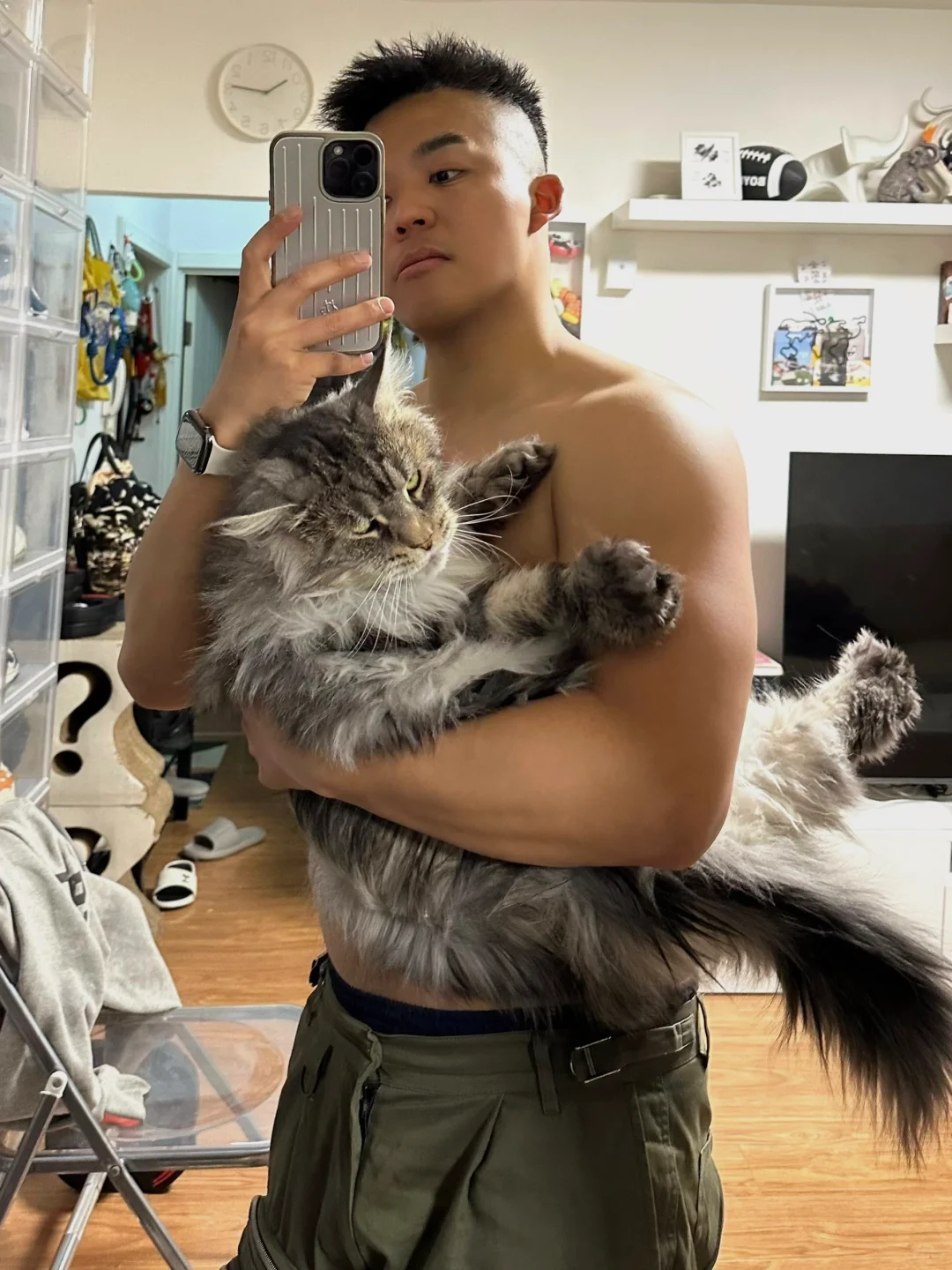 你为什么粘着我呀