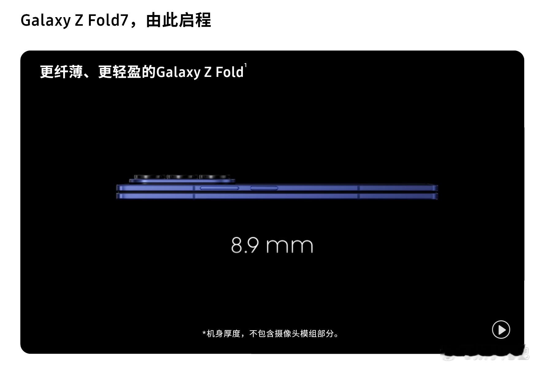 我要举报，三星 Galaxy Z Fold7 厚度虚标[怒]！ ​​​