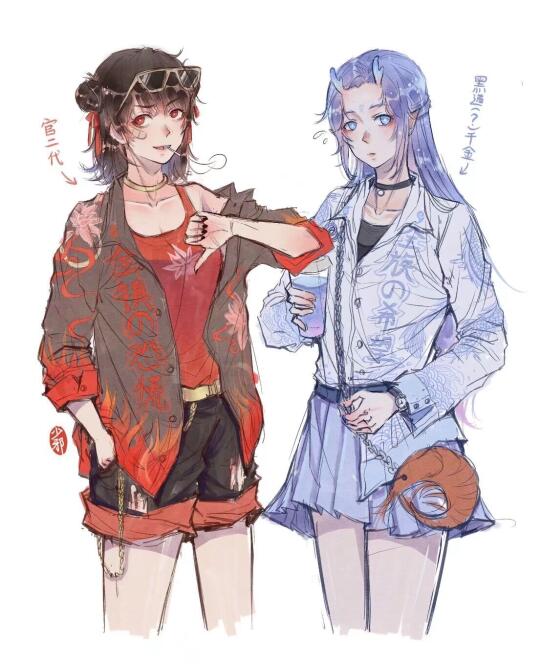 藕饼性转（ooc致歉）