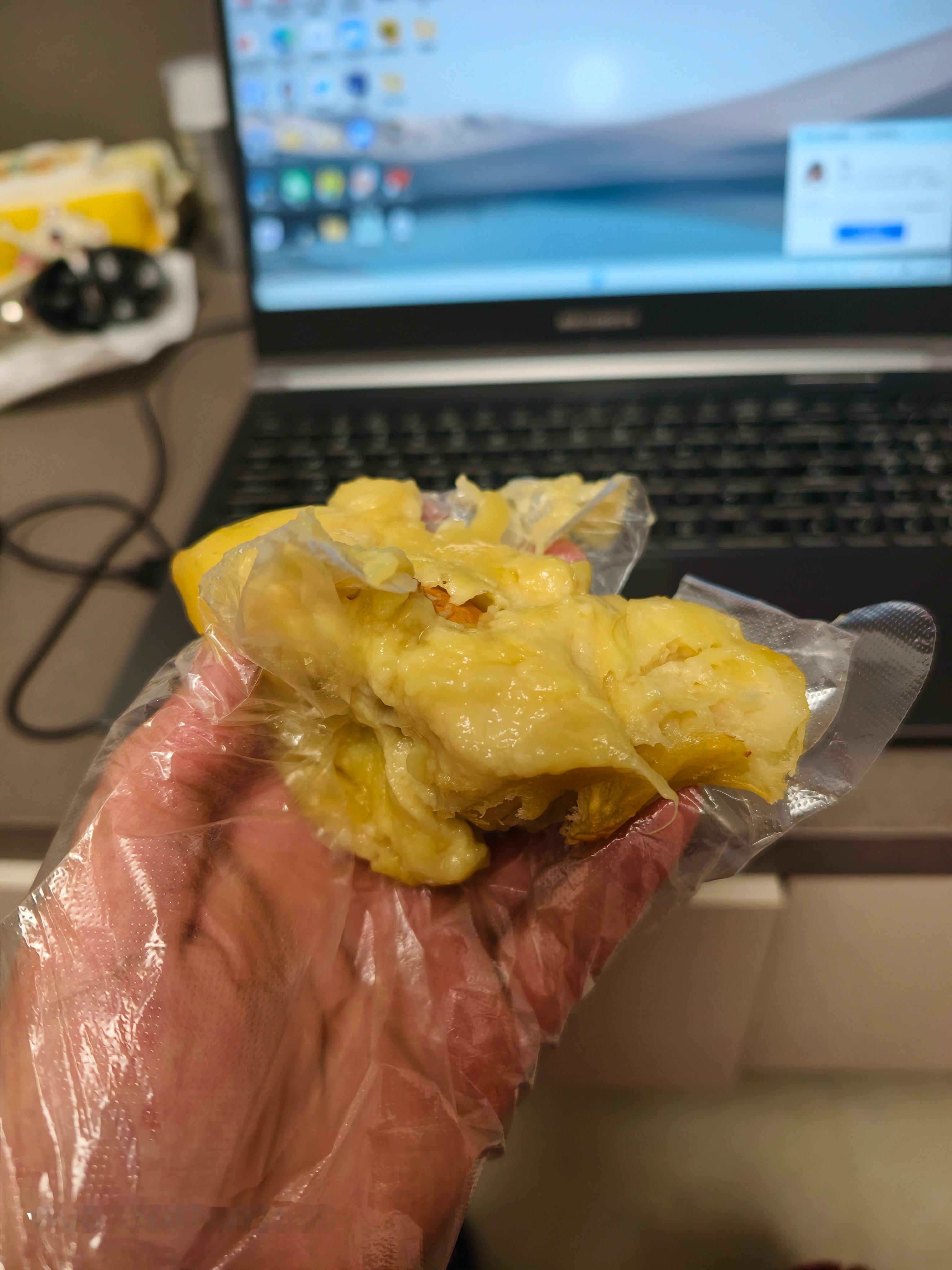 每日一餐分享 冻榴莲烤完以后有水，是咋回事 