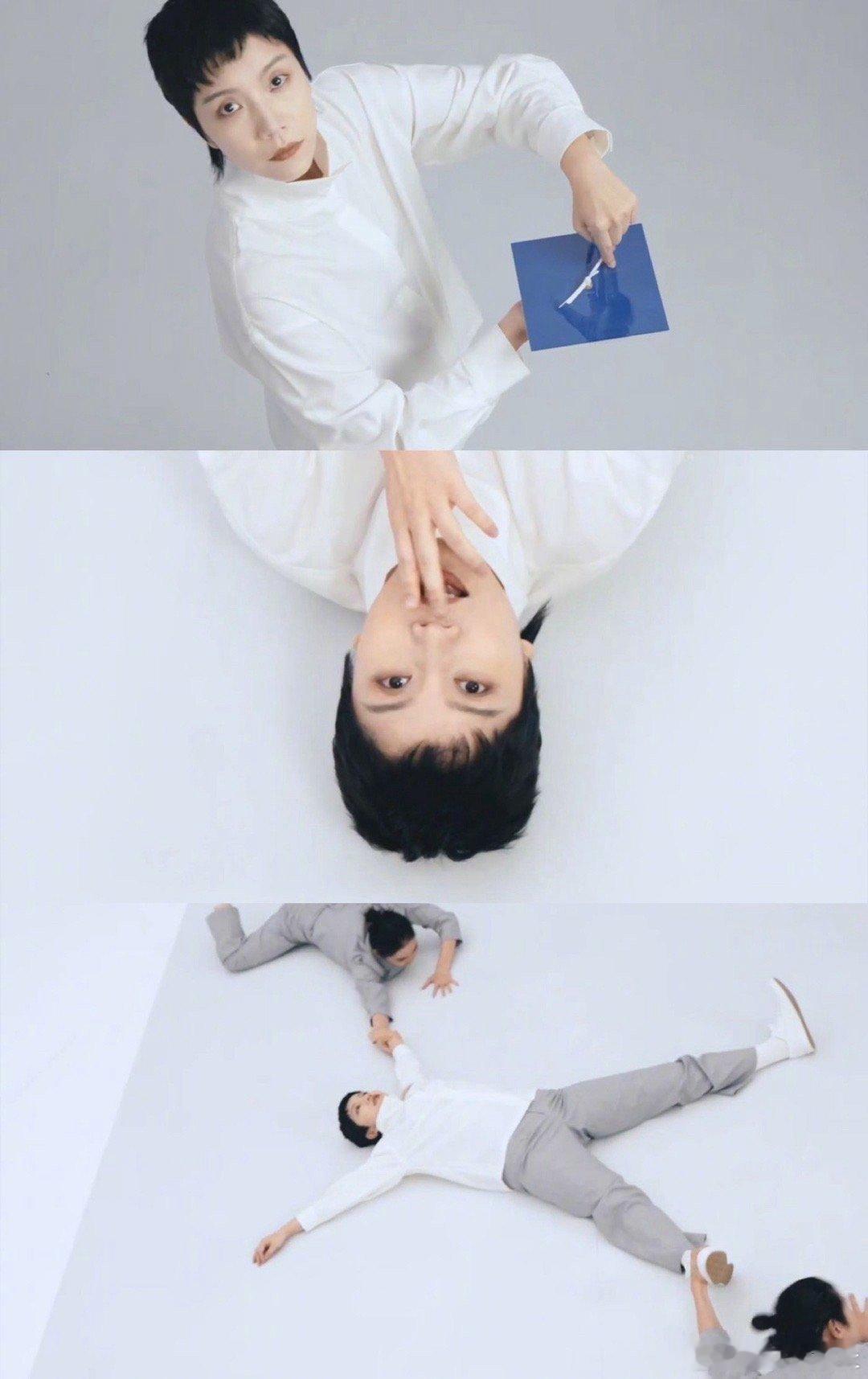 李霄云极简感 她的存在本身，就像她音乐里的一个干净和弦或一句巧妙歌词，在复杂的娱