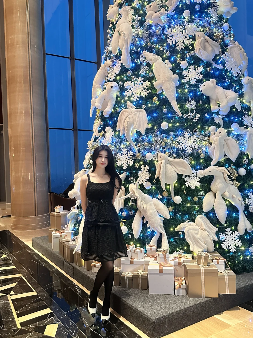 30w的Awhite 圣诞树真的好美🎄