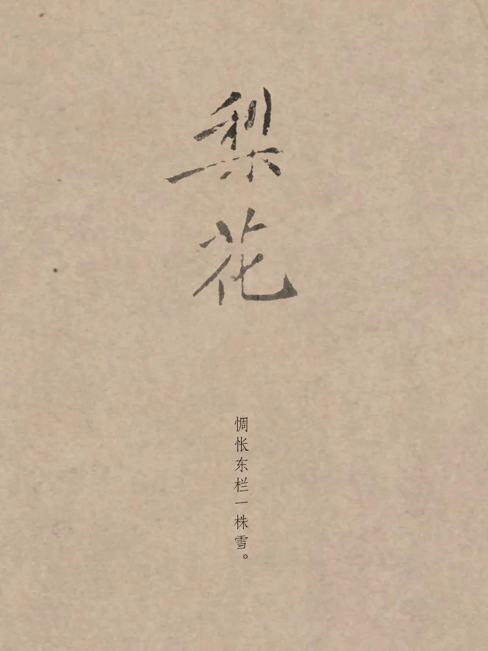 “惆怅东栏一株雪，人生看得几清明”。

这是1077年（北宋熙宁十年），苏轼写给
