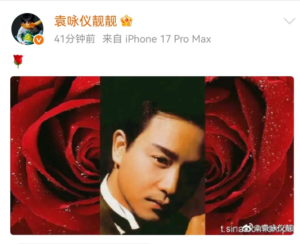 袁咏仪晒张国荣旧照袁咏仪晒张国荣旧照缅怀 袁咏仪晒张国荣旧照缅怀 