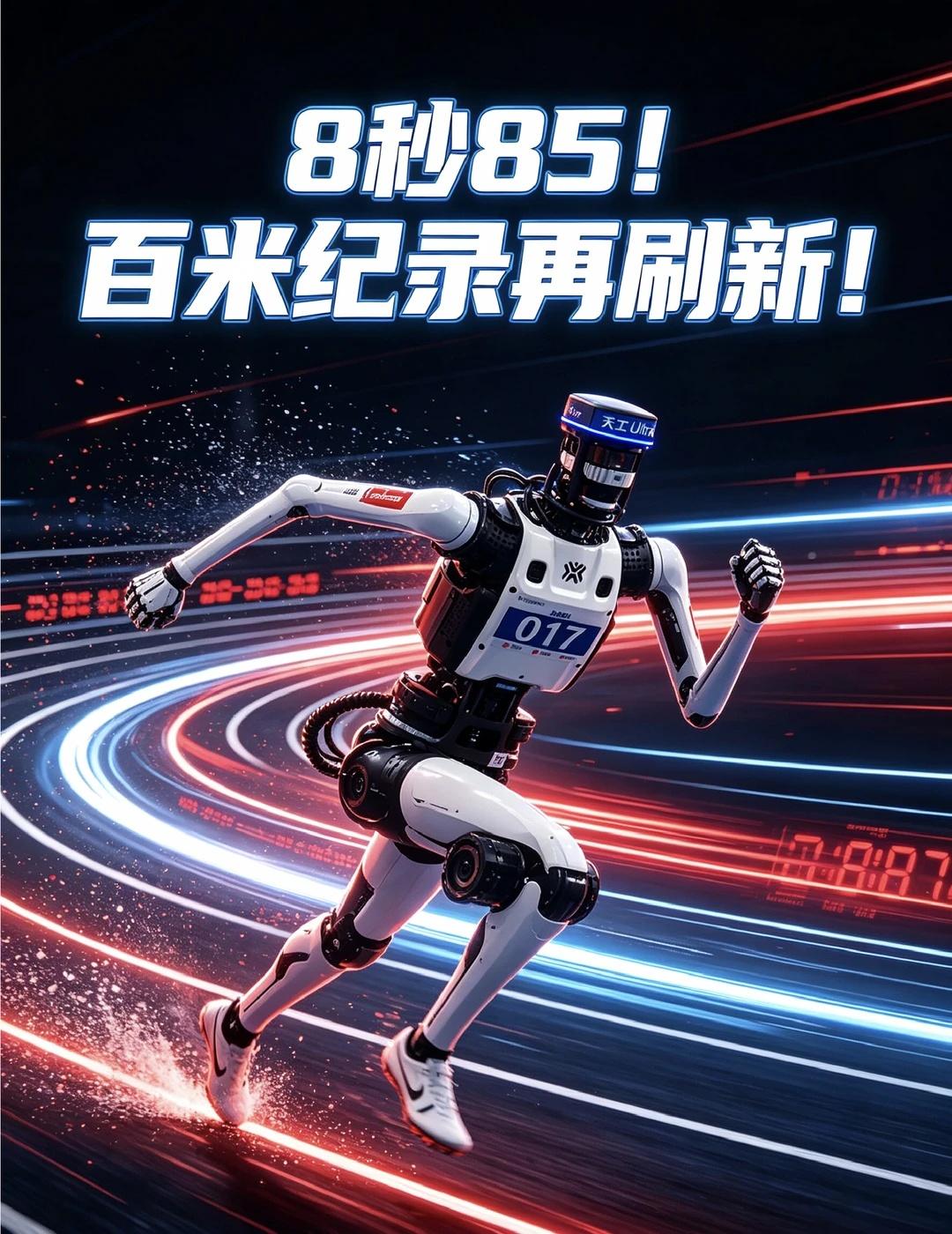 8秒85！机器人百米纪录又破了丨赛场多角度
8月25日，第二届世界人形机器人运动
