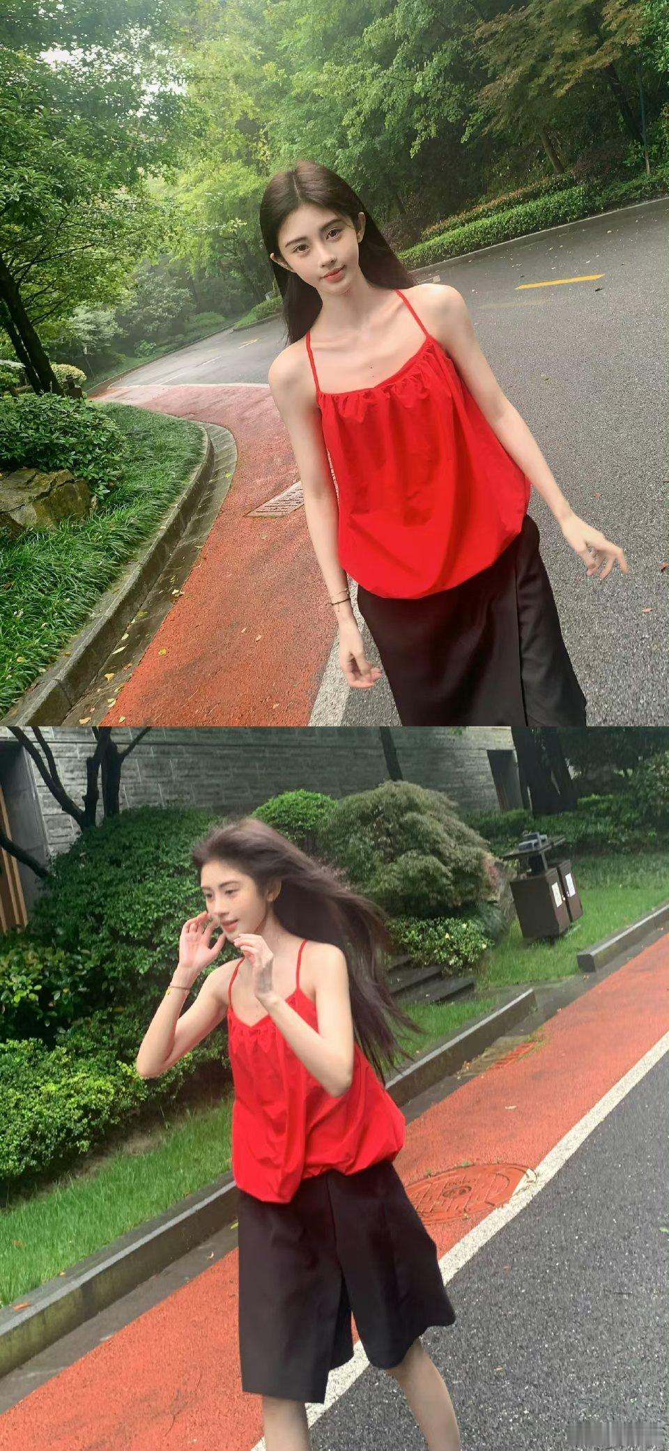 #鞠婧祎露耳# ​新的视角[哈哈] ​​​