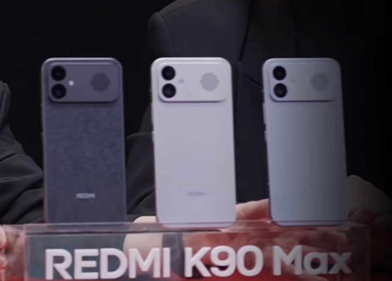 谁还不知道K90Max 有三个颜色？除了已经官宣的太空银，昨天官方直播还曝光了黑