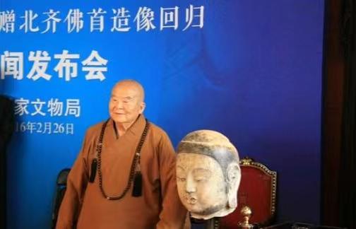 “我可以将佛首归还给大陆，但是有一个条件，大陆必须答应！”2014年，台湾星云大