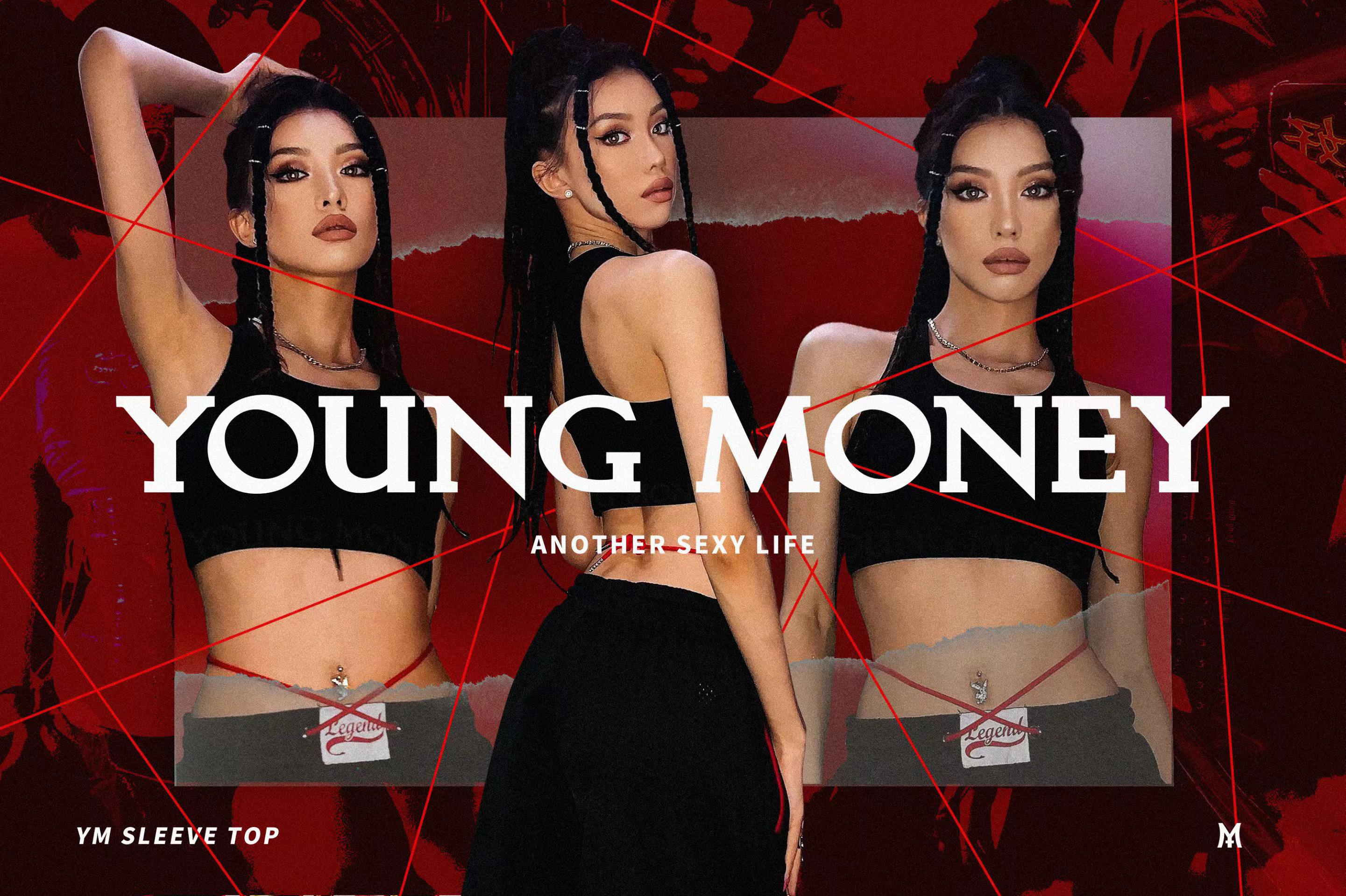 𝙔𝙈魔力裸感背心＋悬浮骑行裤 瑜伽训练✅ 跑步健身✅ 居家运动✅ 休闲穿搭✅