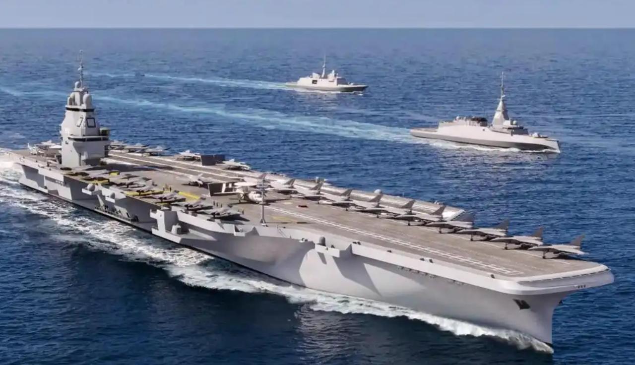 替换“戴高乐”号 马克龙：法国将新建一艘航母

  据法国商业调频电视台报道，法