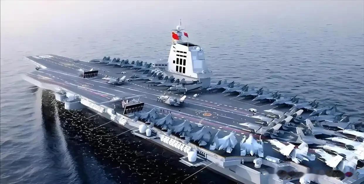 中国航母大揭秘！专家喊话：6艘不够用？

2025年8月13日，福建舰电磁弹射技