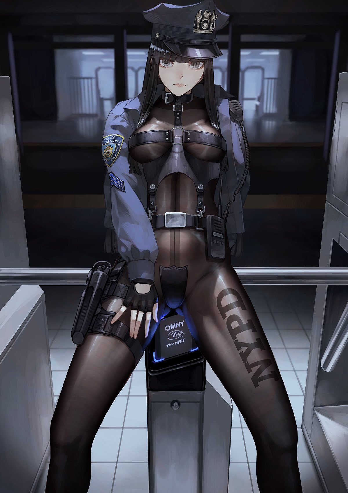 地铁女警by kaoming775 