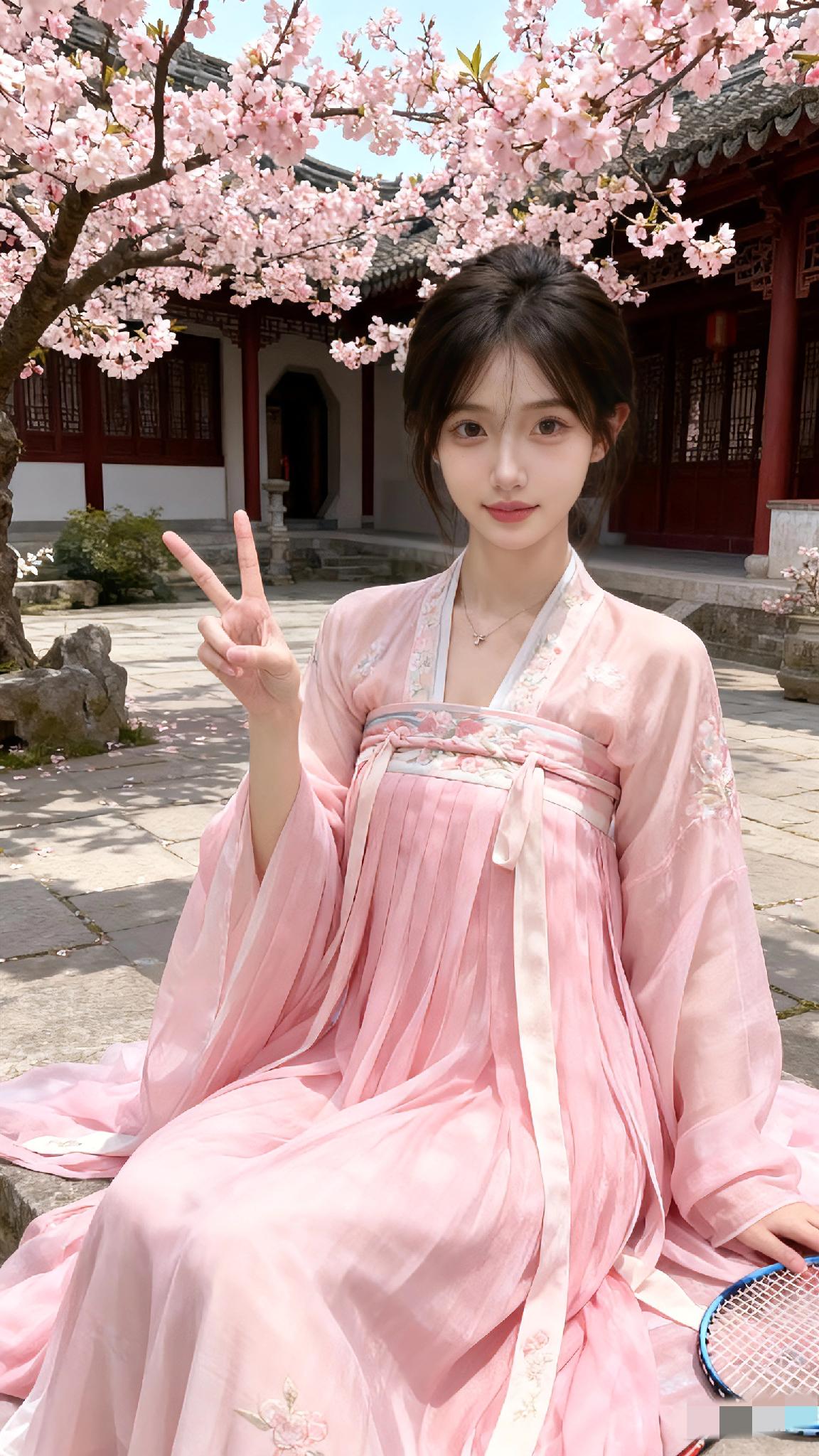 救命！这是什么从古风漫画里走出来的神仙妹妹啊！
 
穿腻了运动装？不如试试把汉服