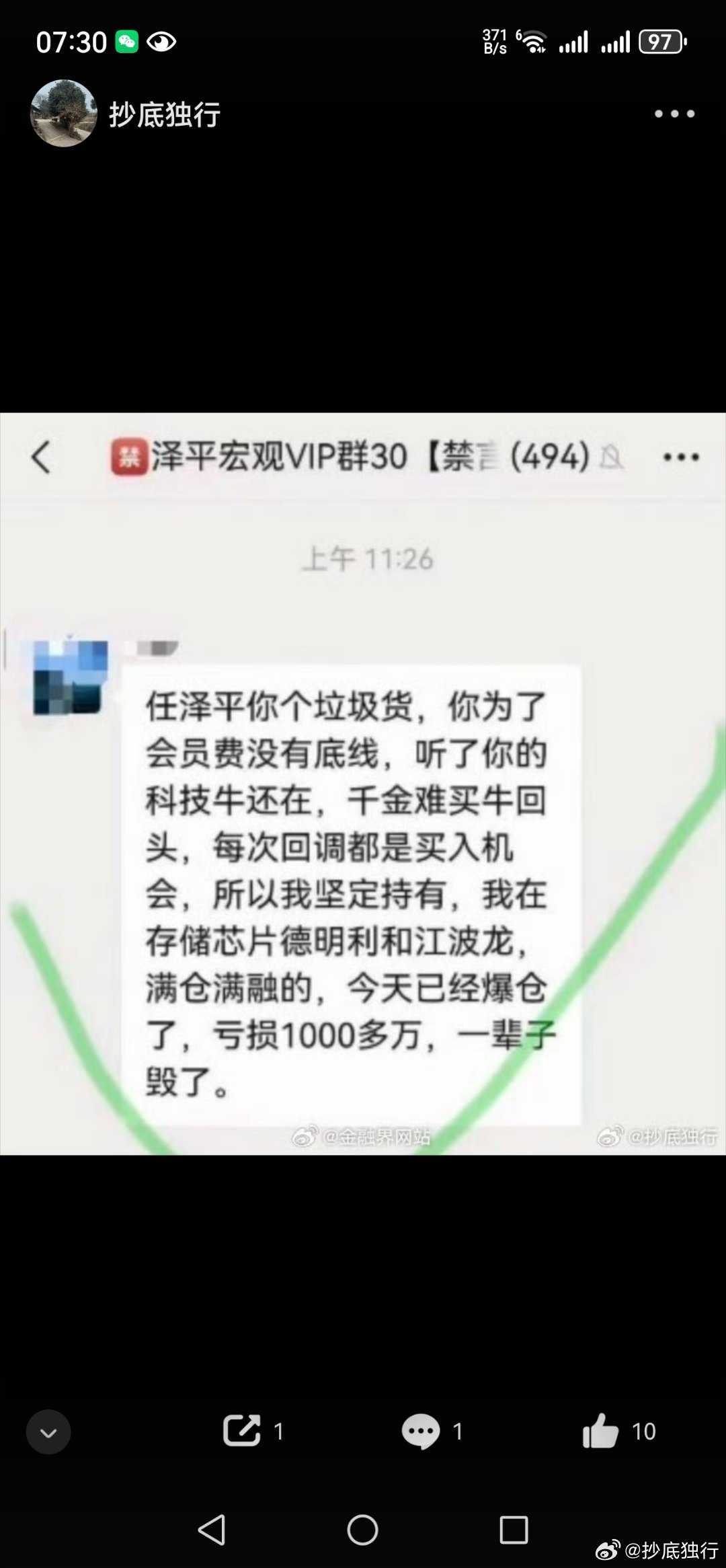 所有市场（股指）均已见顶，但不影响你去等5浪主升！人总要有美好的愿景！好比总有人