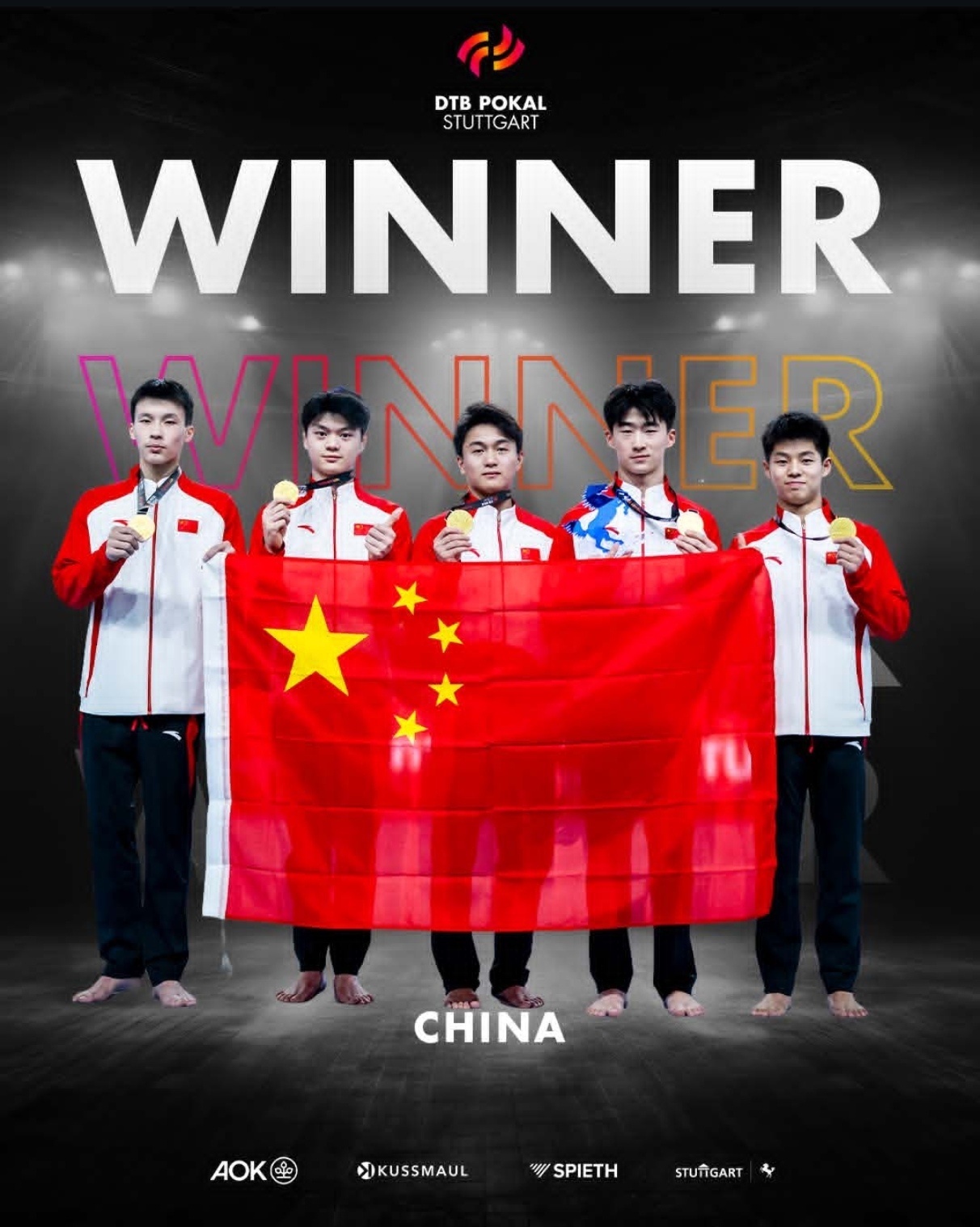 先恭喜青瓜们在DTB挑战赛青年组团体赛中夺冠（虽然我一个成套都还没看