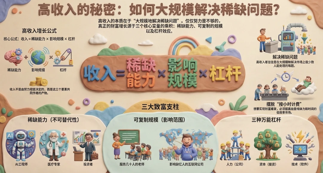 高收入的秘密