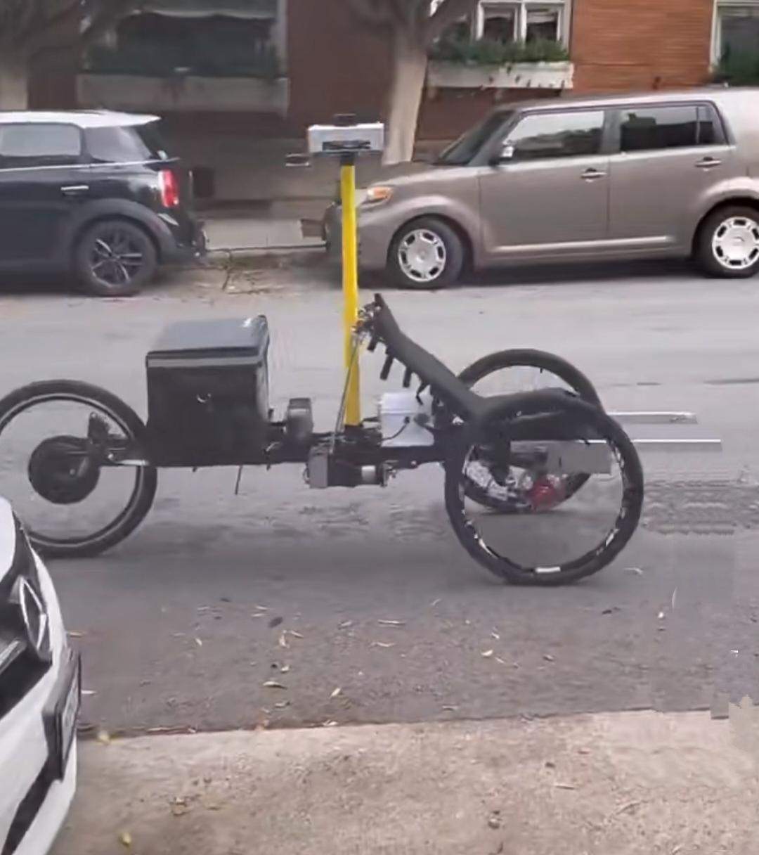 外卖小哥的竞争对手它来了
你敢相信吗？自行车也能拥有自己的“大脑”了。近日有人在